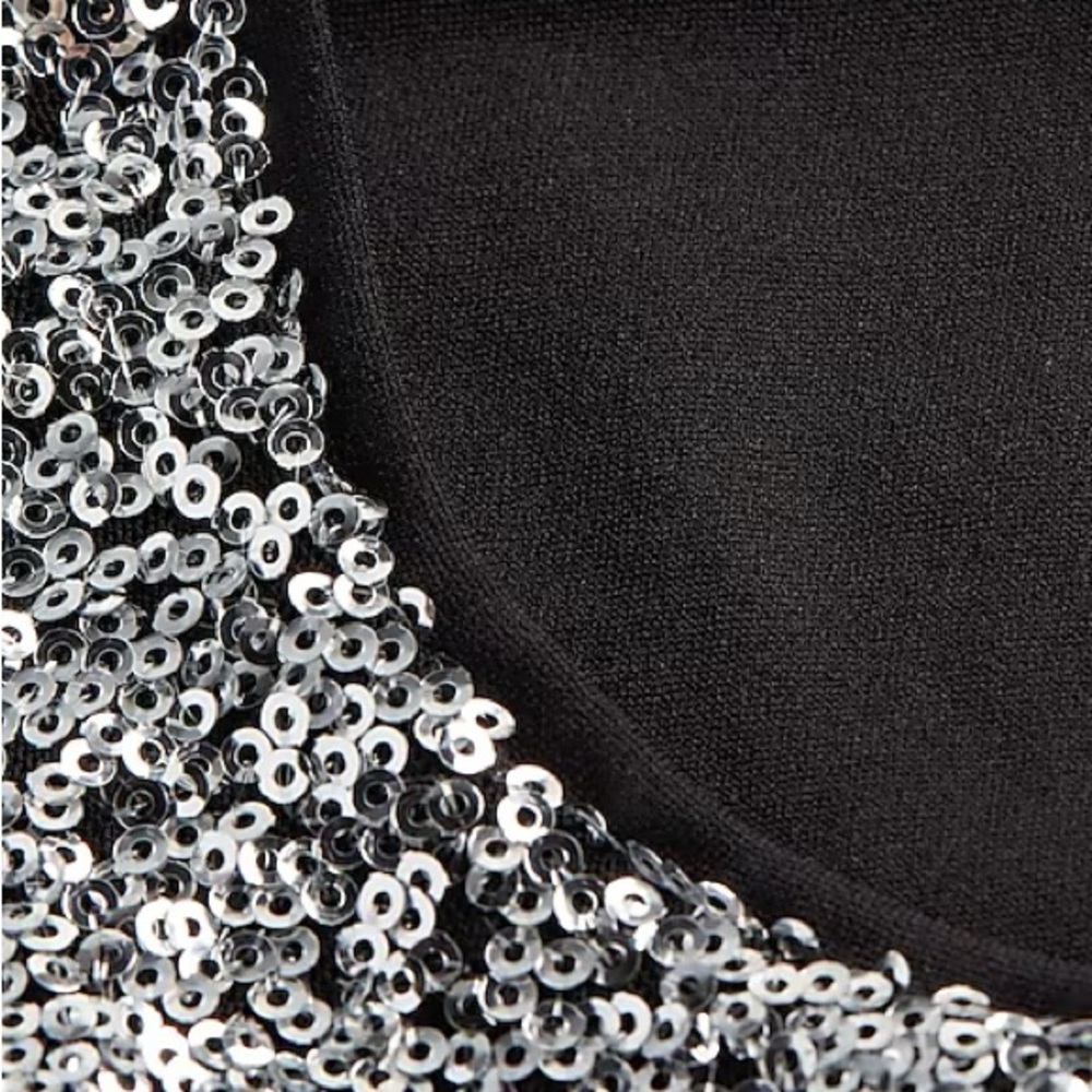 Express Sequin Rushed Top - Picture 4 of 6